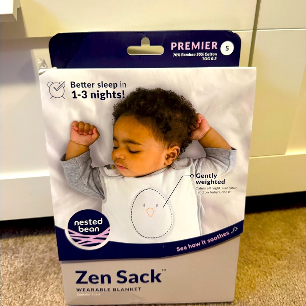 Nested bean sleep sac